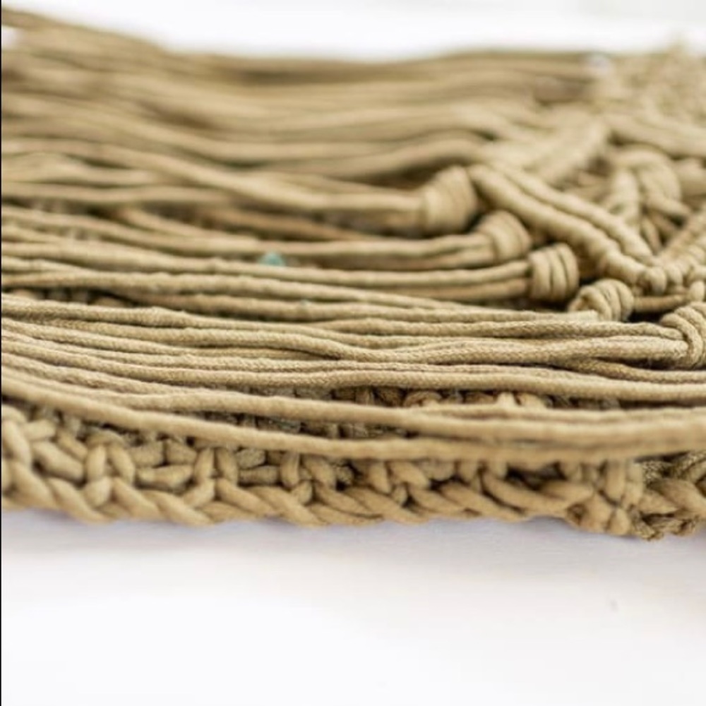 Macrame Crossbody Handbag - Picture 9 of 9